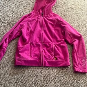 Nike Hot Pink Full-Zip Hooded Sweatshirt